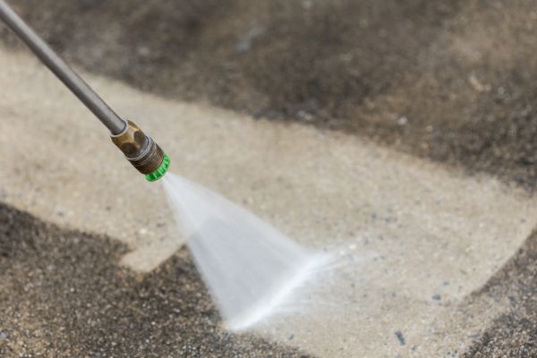 Garage Floor Power Washing in Gainesville